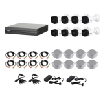 Dahua 1080P 8 Channel DVR & 8 Bullet Cameras DIY CCTV KIT